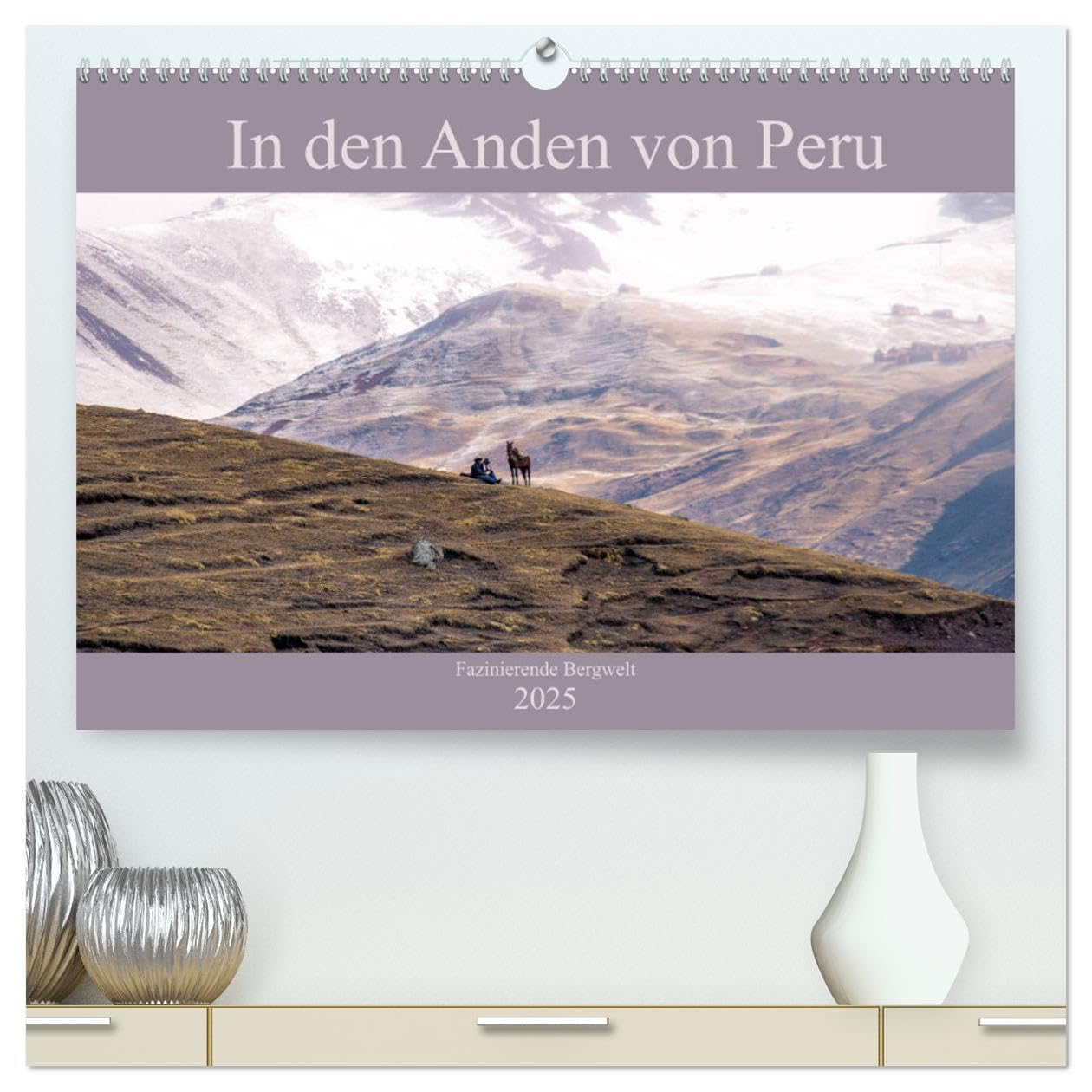 In den Anden von Peru - Fazinierende Bergwelt (hochwertiger Premium Wandkalender 2025 DIN A2 quer), Kunstdruck in Hochglanz: Traumhaft schöne Bilder ... begleiten sie durch das Jahr (CALVENDO Orte) Leisure, Home & Garden