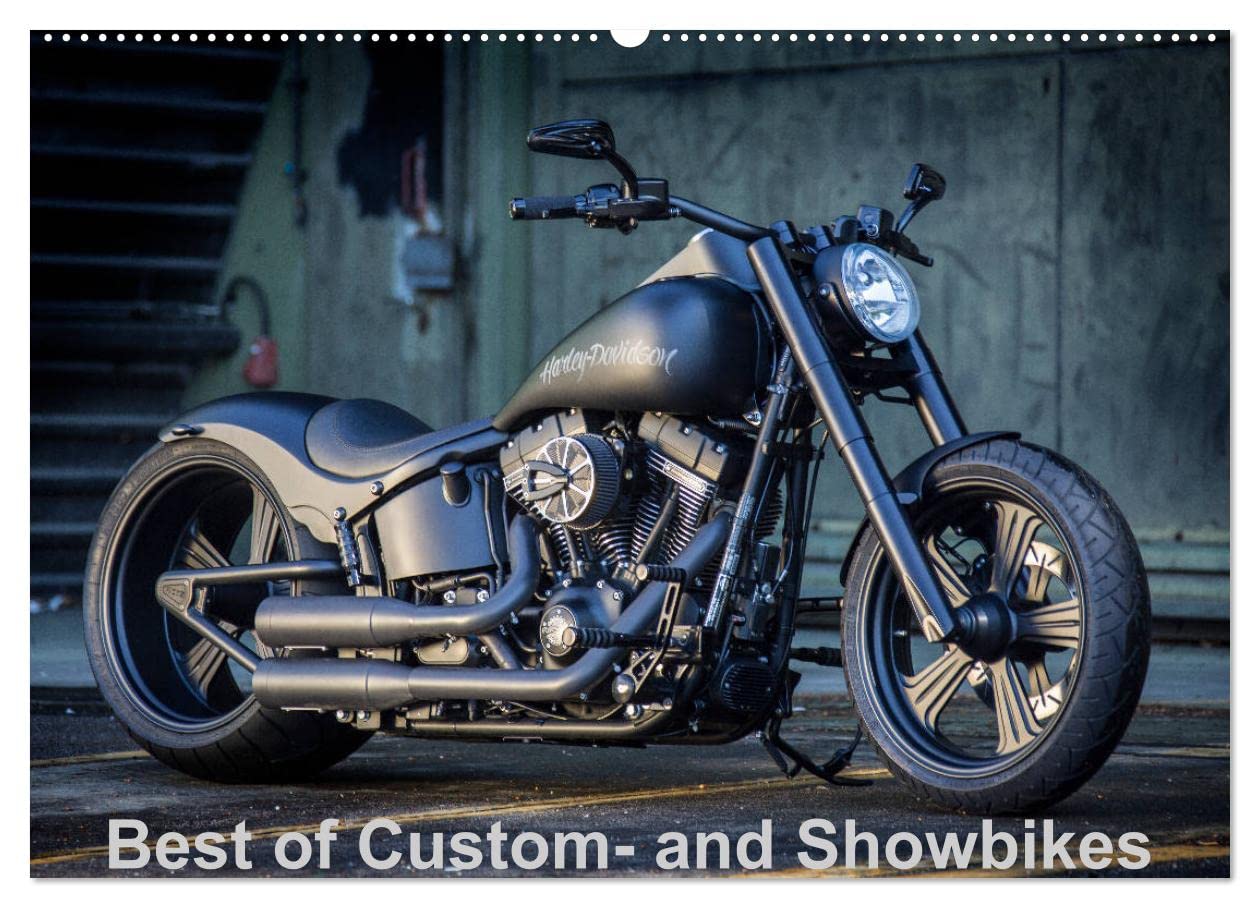 Best of Custom- and Showbikes Kalender (Wandkalender 2025 DIN A2 quer), CALVENDO Monatskalender: Exklusive Custombikes von Rick´s Motorcycles (CALVENDO Hobbys) Leisure & Fun