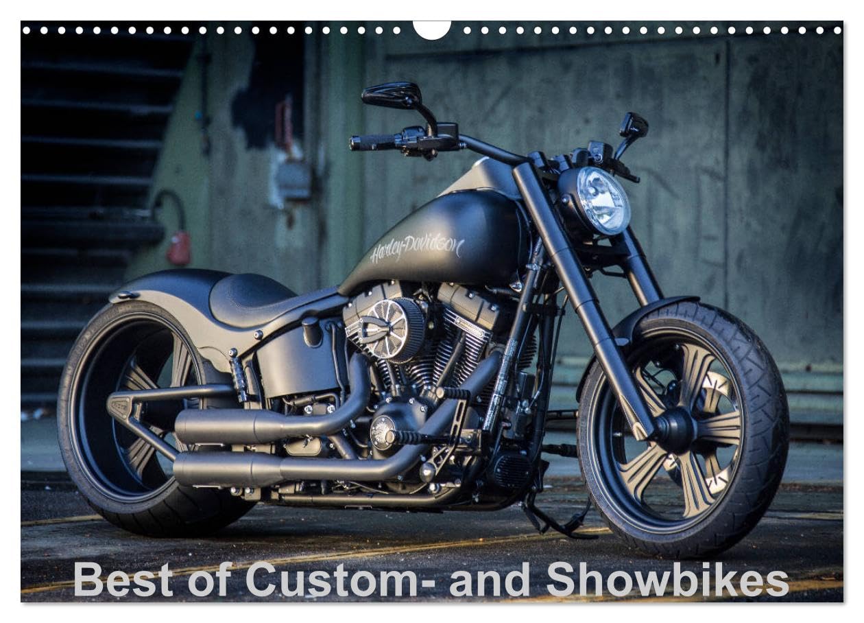 Best of Custom- and Showbikes Kalender (Wandkalender 2025 DIN A3 quer), CALVENDO Monatskalender: Exklusive Custombikes von Rick´s Motorcycles (CALVENDO Hobbys) Leisure & Fun