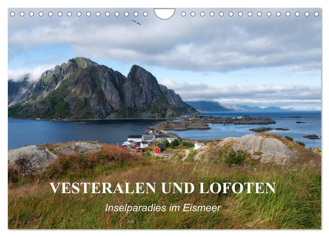 VESTERALEN UND LOFOTEN - Inselparadies im Eismeer (Wandkalender 2025 DIN A4 quer), CALVENDO Monatskalender: Zauberhafte Landschaften der norwegischen Inseln Vesteralen und Lofoten Leisure, Home & Garden