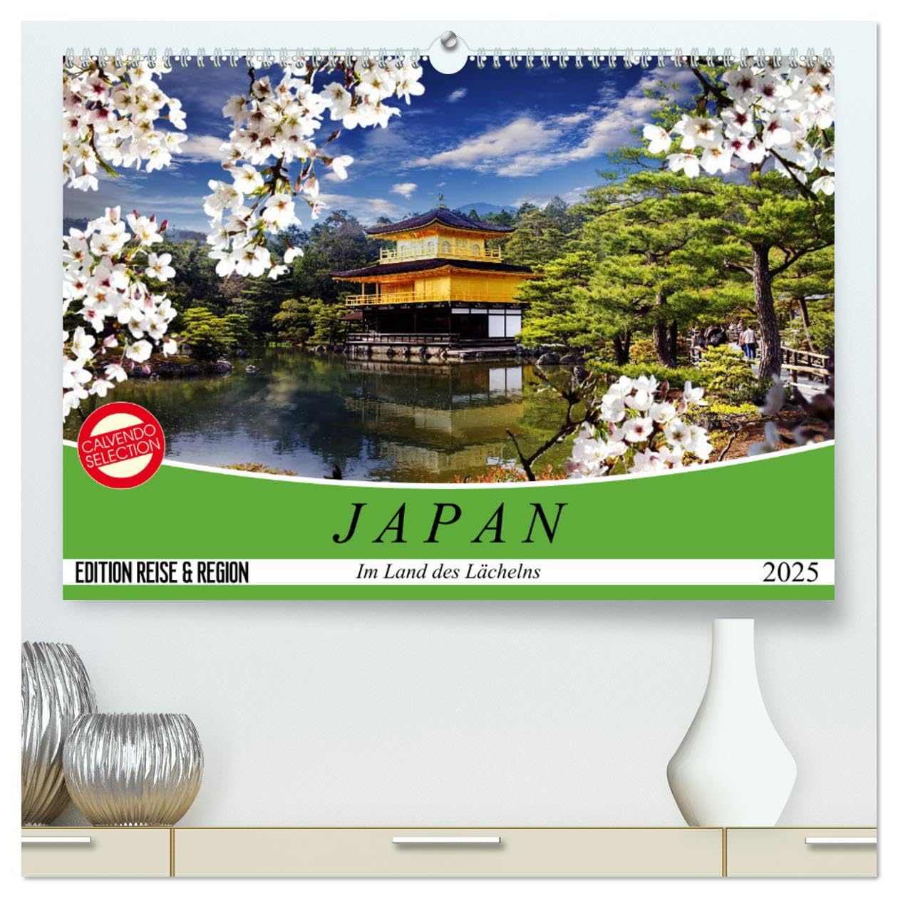 Japan. Im Land des Lächelns (hochwertiger Premium Wandkalender 2025 DIN A2 quer), Kunstdruck in Hochglanz: Japans pulsierendes Leben inmitten von Tradition und Moderne (CALVENDO Orte) Living & Furnishing