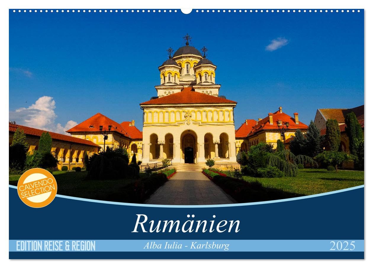Rumänien, Alba Iulia - Karlsburg (Wandkalender 2025 DIN A2 quer), CALVENDO Monatskalender Business & Technology