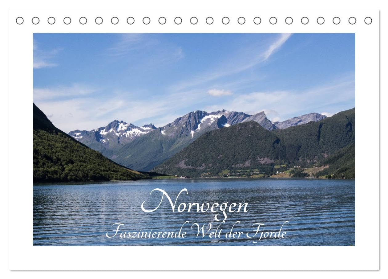 Norwegen - Faszinierende Welt der Fjorde (Tischkalender 2025 DIN A5 quer), CALVENDO Monatskalender: Fantastische, qualitativ hochwertige Fotografien aus dem Land der Trolle (CALVENDO Orte) Leisure, Home & Garden