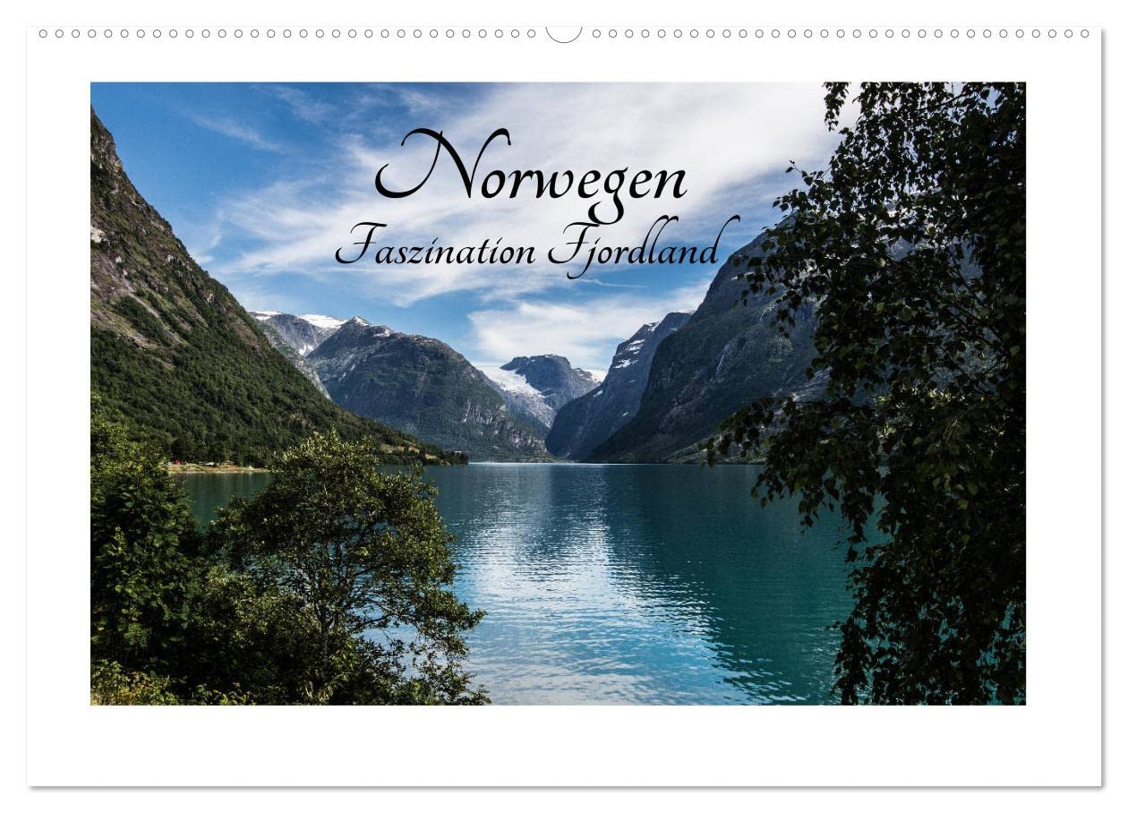 Norwegen - Faszination Fjordland (Wandkalender 2025 DIN A2 quer), CALVENDO Monatskalender: Fantastische Aufnahmen aus dem Fjordgebiet rund um Geiranger (CALVENDO Orte) Leisure, Home & Garden