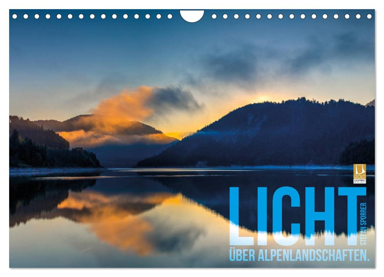 Licht über Alpenlandschaften (Wandkalender 2025 DIN A4 quer), CALVENDO Monatskalender: Wenn Licht die Seele leuchten lässt! (CALVENDO Natur) Photography