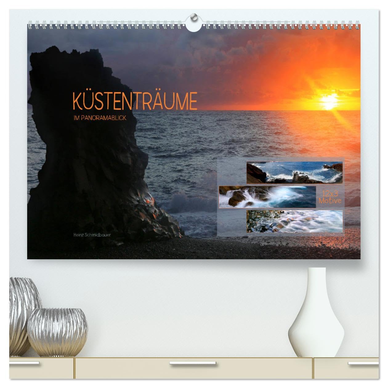 Küstenträume im Panoramablick (hochwertiger Premium Wandkalender 2025 DIN A2 quer), Kunstdruck in Hochglanz: Traumhafte Meeresküsten, Über- und Unterwasser (CALVENDO Natur) Leisure, Home & Garden
