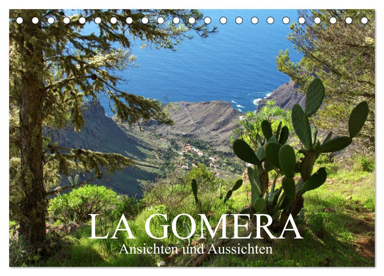 La Gomera - Ansichten und Aussichten (Tischkalender 2025 DIN A5 quer), CALVENDO Monatskalender: Eine bunte Tour mit dreizehn Stationen über die zweitkleinste Insel der Kanaren (CALVENDO Orte) Leisure, Home & Garden