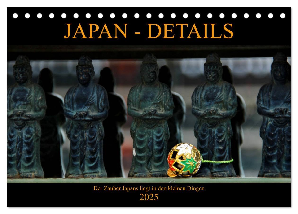 Japan - Details (Tischkalender 2025 DIN A5 quer), CALVENDO Monatskalender: Der Zauber Japans liegt in den kleinen Dingen! (CALVENDO Orte) Leisure, Home & Garden
