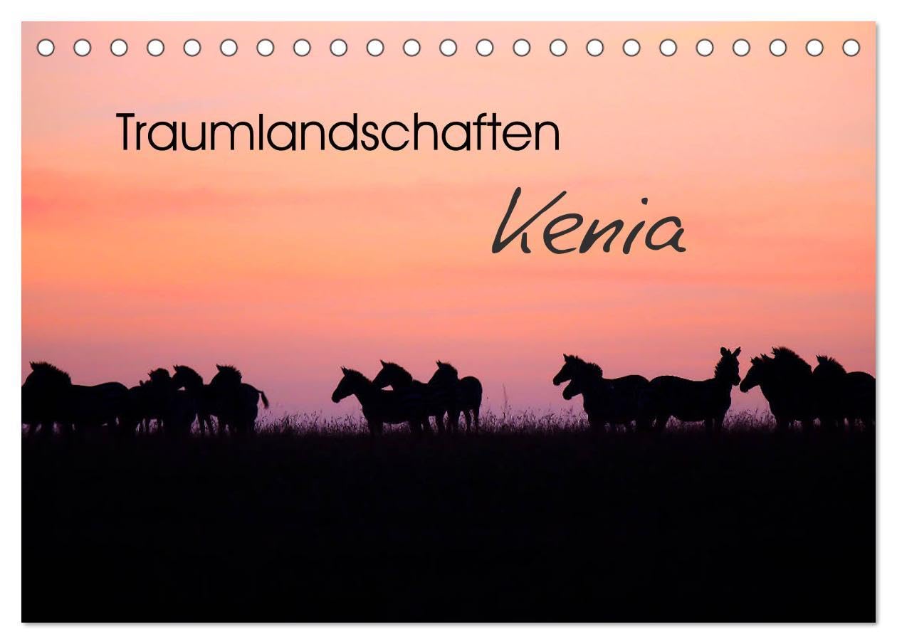 Traumlandschaften Kenia (Tischkalender 2025 DIN A5 quer), CALVENDO Monatskalender: Landschaften in Kenia Leisure, Home & Garden