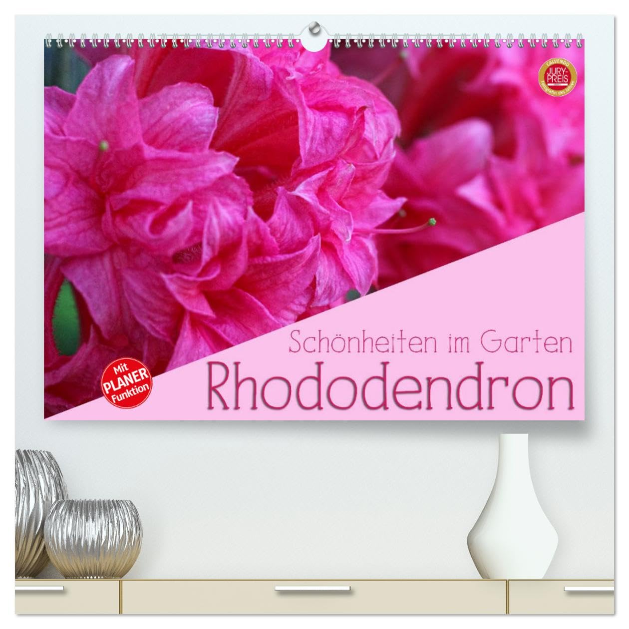 Rhododendron Schönheiten im Garten (hochwertiger Premium Wandkalender 2025 DIN A2 quer), Kunstdruck in Hochglanz: Wundervolle Rhododendren Portraits in voller Farbenpracht (CALVENDO Natur) Social Sciences