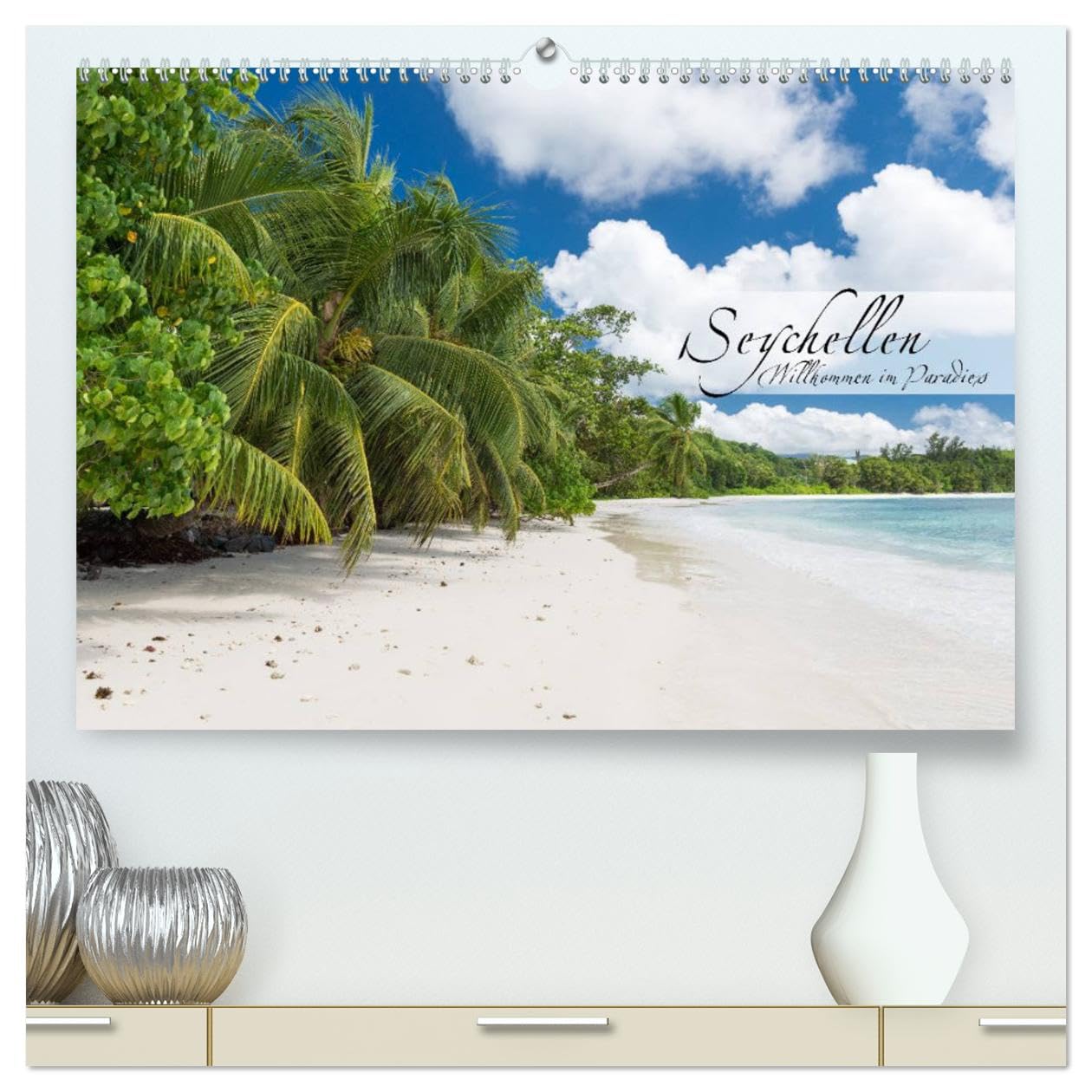 Seychellen - Willkommen im Paradies (hochwertiger Premium Wandkalender 2025 DIN A2 quer), Kunstdruck in Hochglanz: Dieser Kalender nimmt Sie mit auf eine Reise in das Paradies (CALVENDO Orte) Leisure, Home & Garden