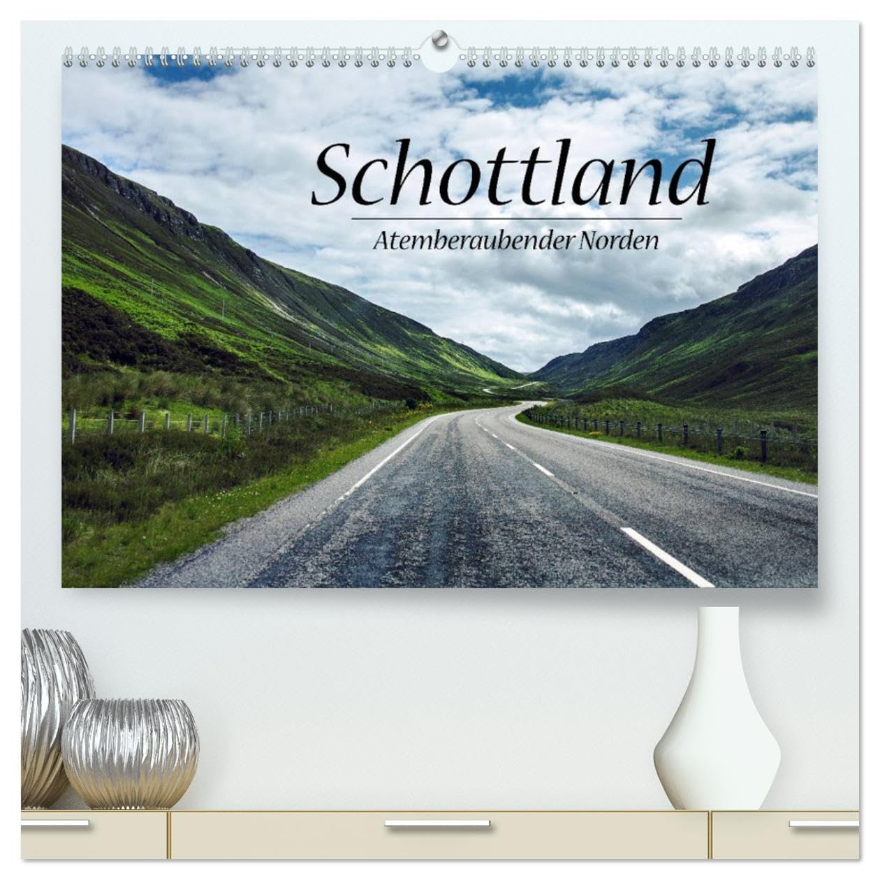 Schottland, Atemberaubender Norden (hochwertiger Premium Wandkalender 2025 DIN A2 quer), Kunstdruck in Hochglanz: Überwältigende Landschaftsaufnahmen aus Schottlands hohem Norden (CALVENDO Natur) Leisure, Home & Garden