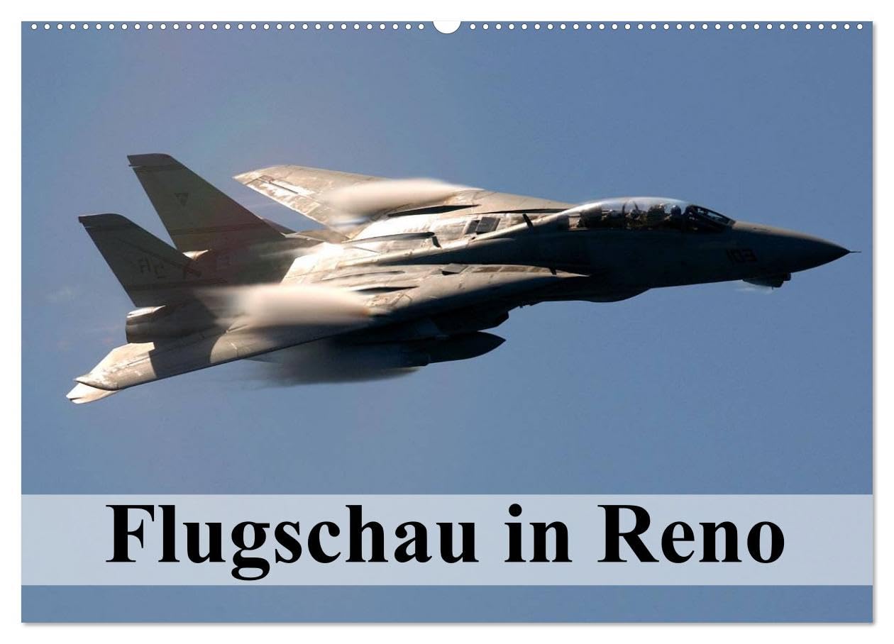 Flugschau in Reno (Wandkalender 2025 DIN A2 quer), CALVENDO Monatskalender Books