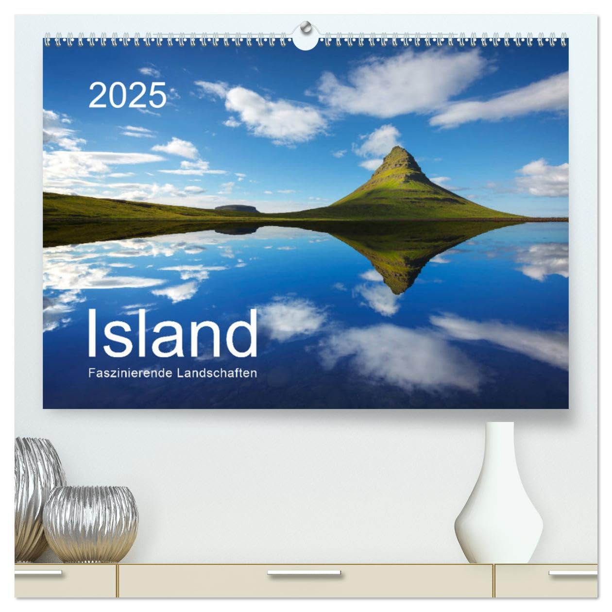 ISLAND 2025 - Faszinierende Landschaften (hochwertiger Premium Wandkalender 2025 DIN A2 quer), Kunstdruck in Hochglanz: Jeden Monat ein faszinierendes ... eine unberührte Natur (CALVENDO Natur) Leisure, Home & Garden