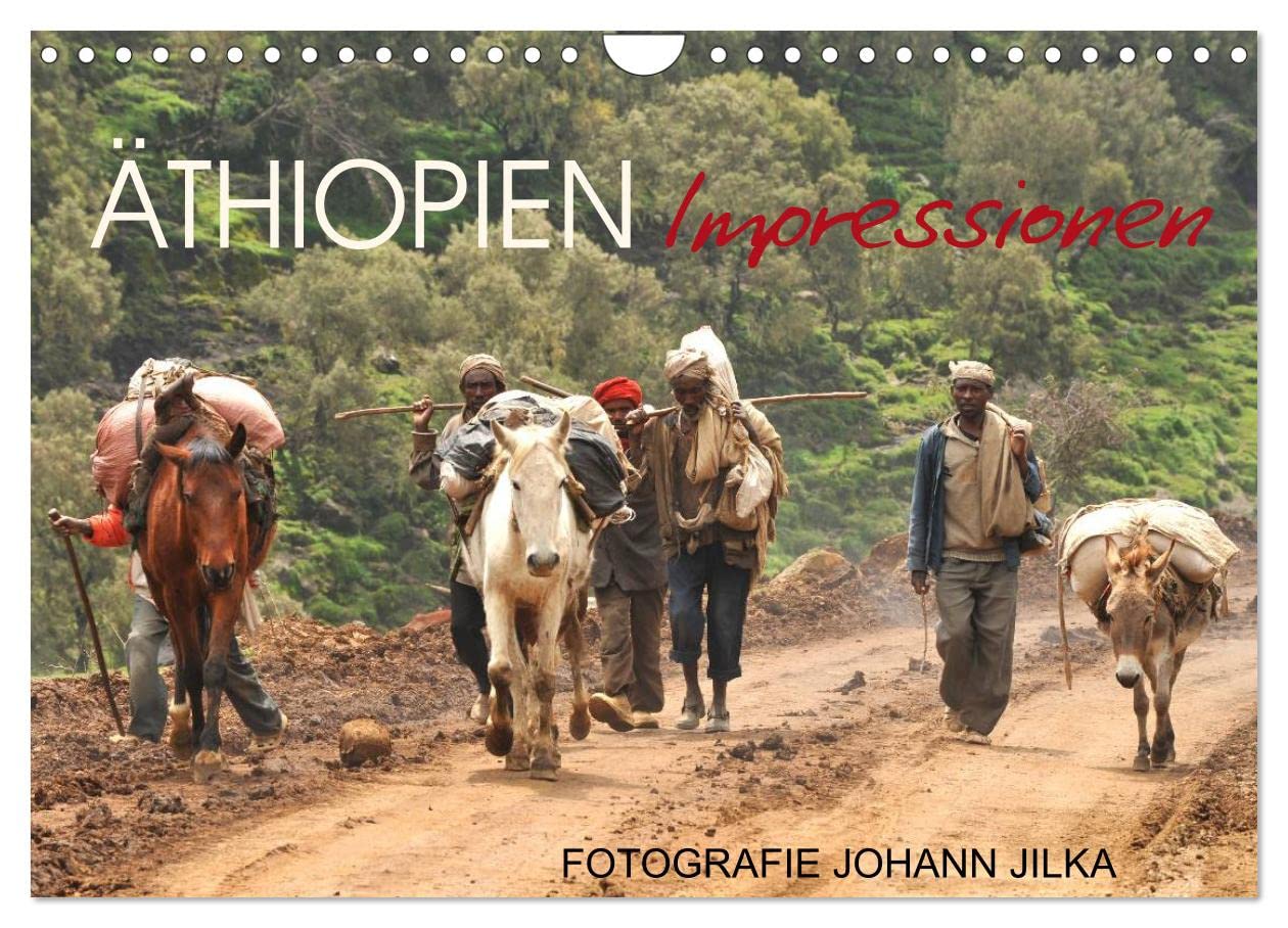 Äthiopien Impressionen (Wandkalender 2025 DIN A4 quer), CALVENDO Monatskalender: Intensive, perfekte Fotografien aus Äthiopien (CALVENDO Orte) Leisure, Home & Garden