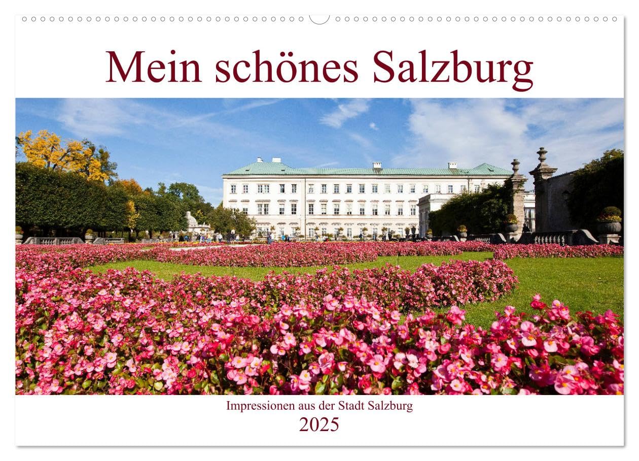 Mein schönes Salzburg (Wandkalender 2025 DIN A2 quer), CALVENDO Monatskalender: Impressionen aus der Stadt Salzburg (CALVENDO Orte) Living & Furnishing