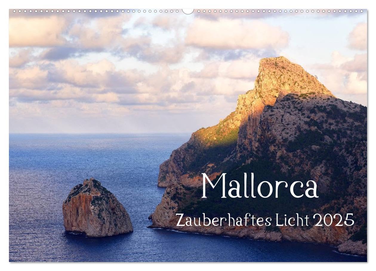 Mallorca Zauberhaftes Licht (Wandkalender 2025 DIN A2 quer), CALVENDO Monatskalender: Mallorcas stille Seite (CALVENDO Orte) Leisure, Home & Garden