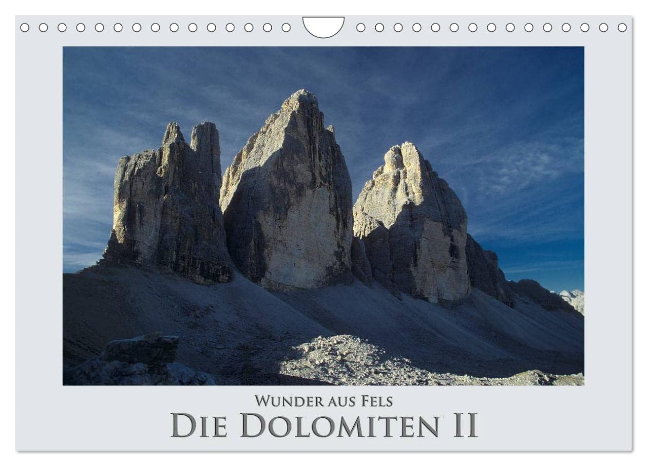 Wunder aus Fels - Die Dolomiten II (Wandkalender 2025 DIN A4 quer), CALVENDO Monatskalender: Die Dolomiten, eine einzigartige Gebirgsformation (CALVENDO Natur) Leisure, Home & Garden