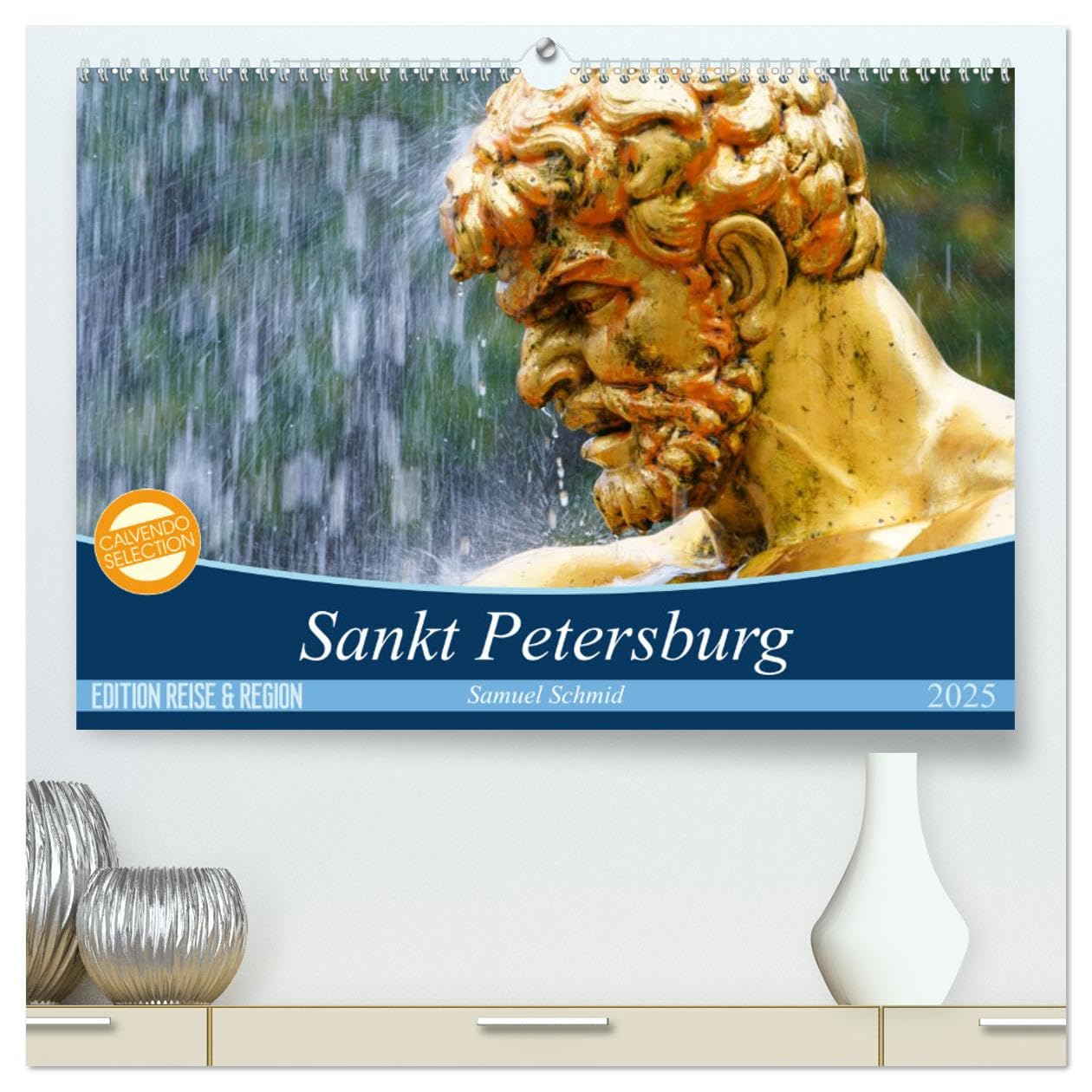 Sankt Petersburg (hochwertiger Premium Wandkalender 2025 DIN A2 quer), Kunstdruck in Hochglanz: Sankt Petersburg überwältigt die Besucher mit seinen 2'300 Palästen und Prunkbauten. (CALVENDO Orte) Business & Technology