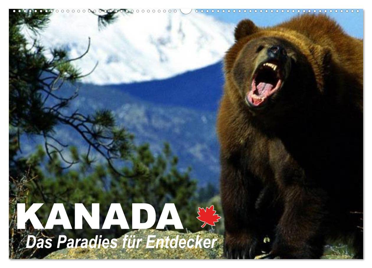 Kanada - Das Paradies für Entdecker (Wandkalender 2025 DIN A2 quer), CALVENDO Monatskalender: Die unendlichen Weiten eines faszinierenden Landes (CALVENDO Orte) Film, Art & Culture
