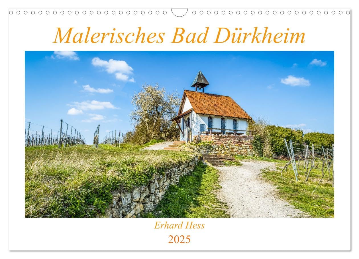 Malerisches Bad Dürkheim (Wandkalender 2025 DIN A3 quer), CALVENDO Monatskalender: Bad Dürkheim: Ein kleiner Querschnitt durch die Sehenswürdigkeiten dieser Perle der Pfalz (CALVENDO Orte) Film, Art & Culture