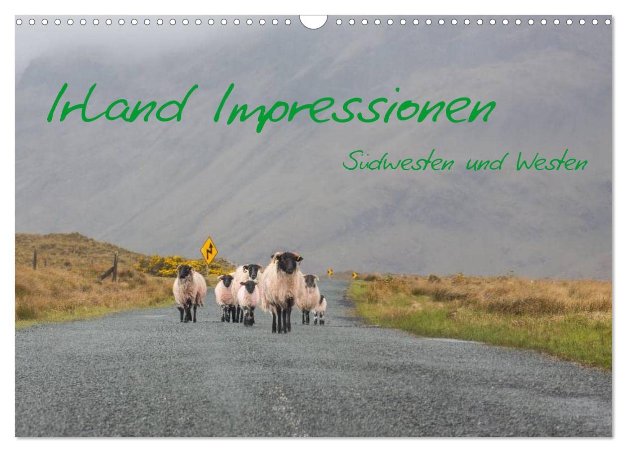 Irland Impressionen Südwesten und Westen (Wandkalender 2025 DIN A3 quer), CALVENDO Monatskalender Leisure, Home & Garden