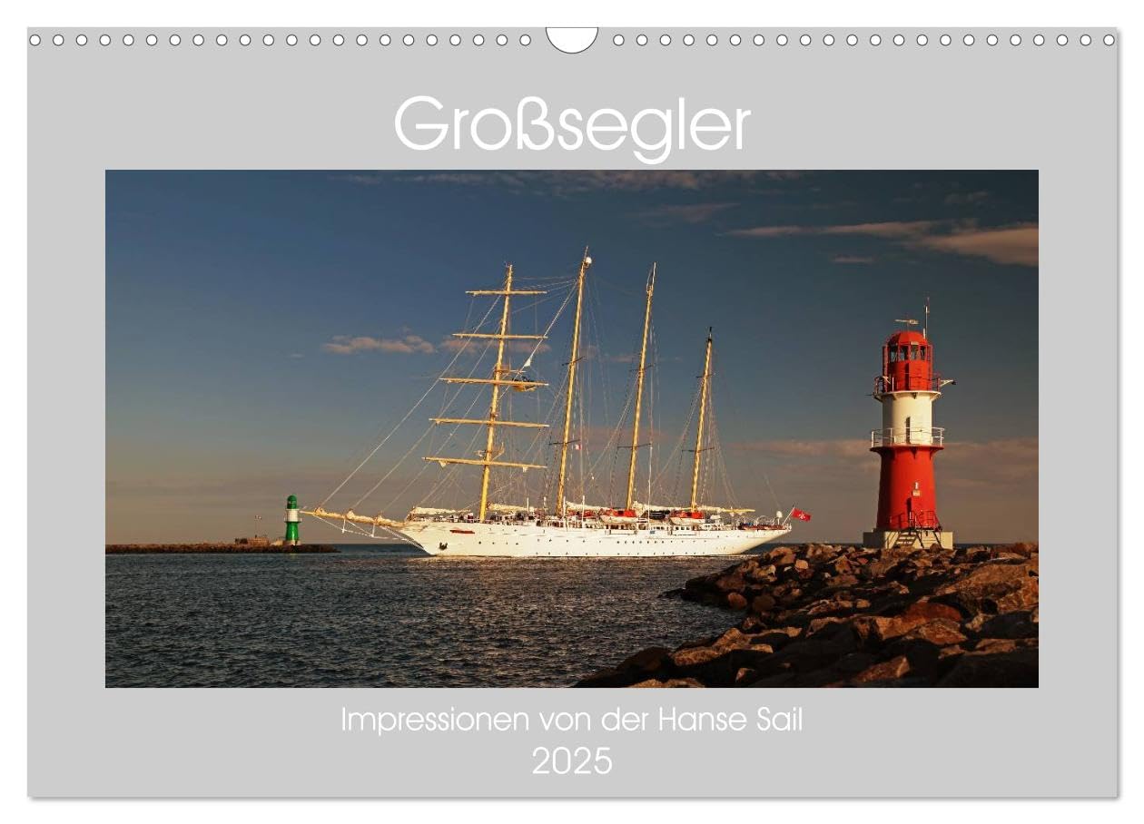 Großsegler (Wandkalender 2025 DIN A3 quer), CALVENDO Monatskalender: Impressionen großer Segler (CALVENDO Wissenschaft) Leisure, Home & Garden