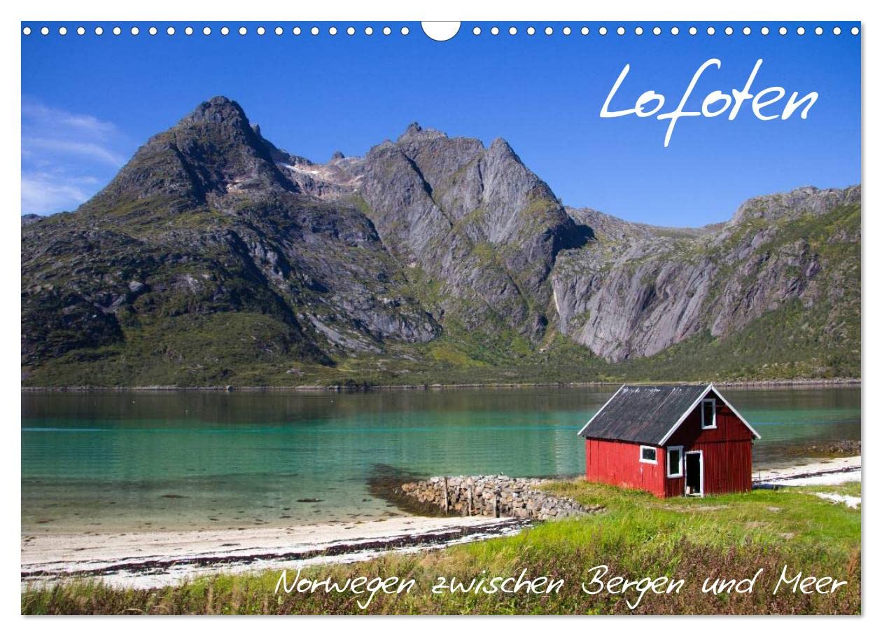 Lofoten - Norwegen zwischen Bergen und Meer (Wandkalender 2025 DIN A3 quer), CALVENDO Monatskalender: Lofoten - Küsten, Berge, Blicke, Traditionen (CALVENDO Orte) Leisure, Home & Garden