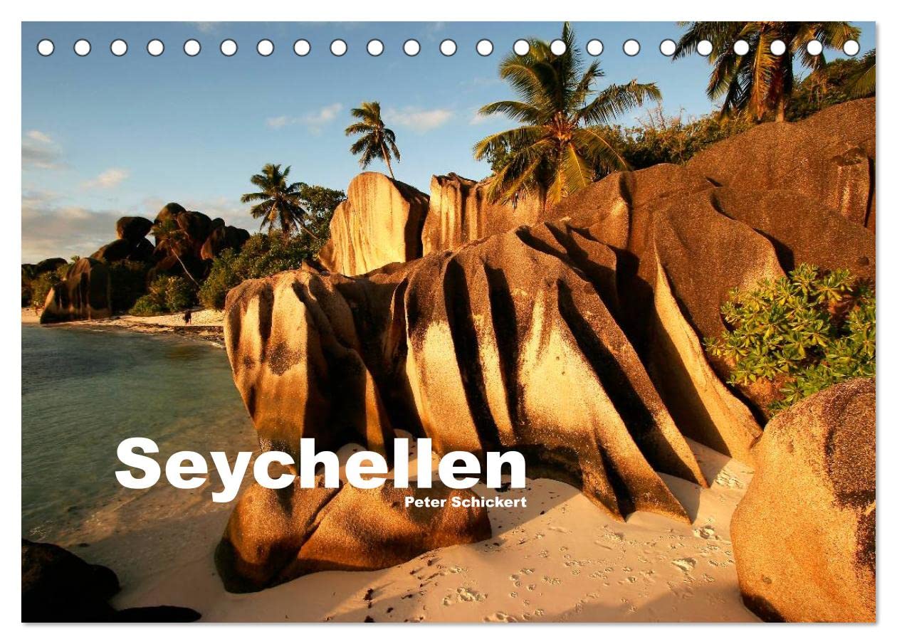 Seychellen (Tischkalender 2025 DIN A5 quer), CALVENDO Monatskalender: 13 Fotos von den Traumstränden im indischen Ozean (CALVENDO Orte) Leisure, Home & Garden