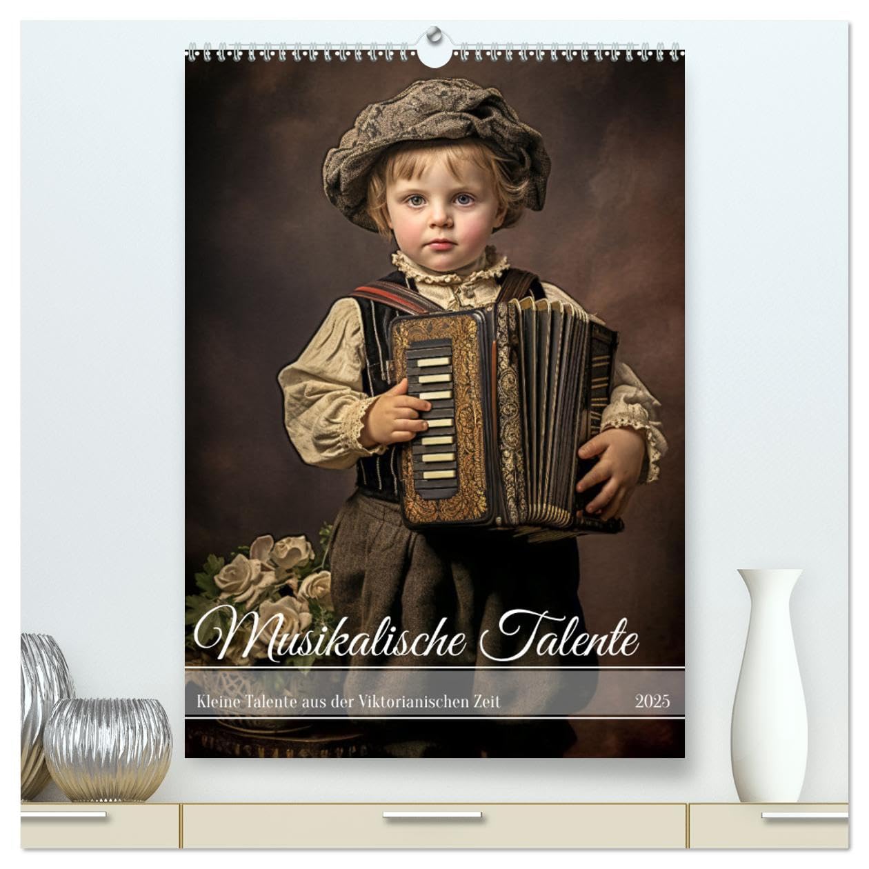 Musikalische Talente (hochwertiger Premium Wandkalender 2025 DIN A2 hoch), Kunstdruck in Hochglanz: Diese musikalischen Kinder aus der viktorianischen ... Magie der Musik verzaubert. (CALVENDO Kunst) Film, Art & Culture