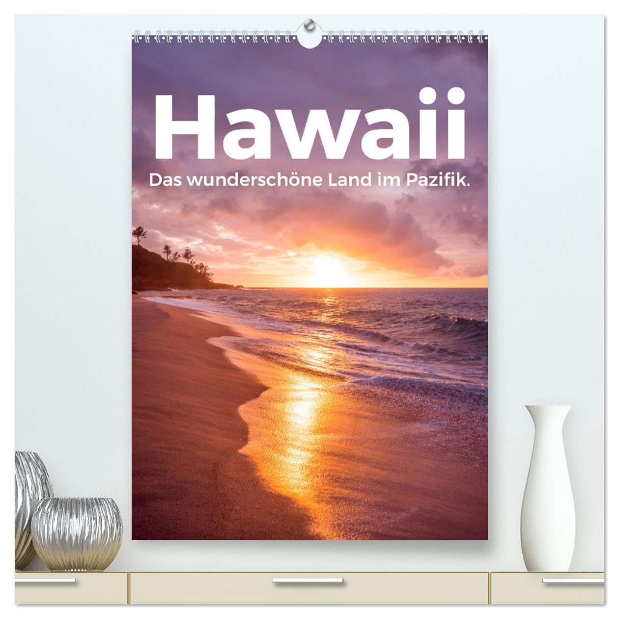 Hawaii - Das wunderschöne Land im Pazifik. (hochwertiger Premium Wandkalender 2025 DIN A2 hoch), Kunstdruck in Hochglanz: Zwölf erstklassige Bilder vom farbenfrohen Hawaii. (CALVENDO Orte) Leisure, Home & Garden