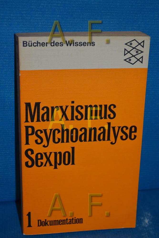 Marxismus Psychoanalsyse Sexpol Books