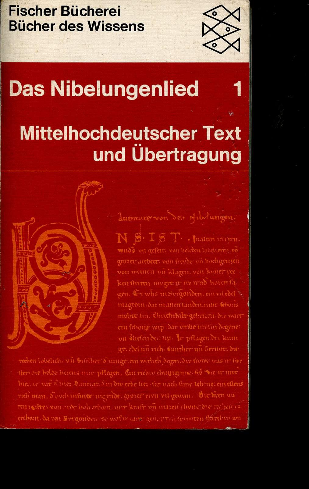 Das Nibelungenlied: Mittelhochdeutscher Texte u. Ubertragung (Fischer-Buchorei, 6038, Bucher des Wissens) (German Edition) Books