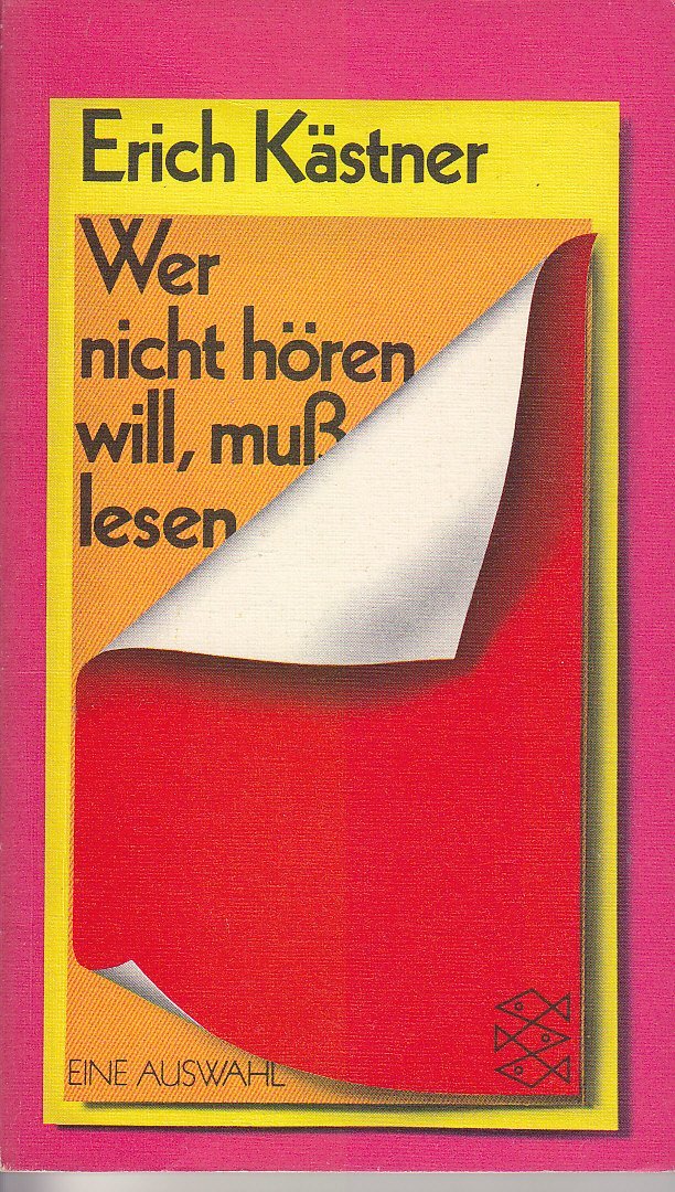 Wer nicht hören will, muß lesen : Eine Ausw. Books