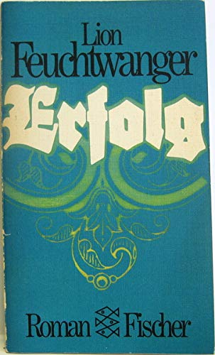 Erfolg - Drei Jahre Geschichte einer Provinz Band 2 Ungekürzte Ausg. Books