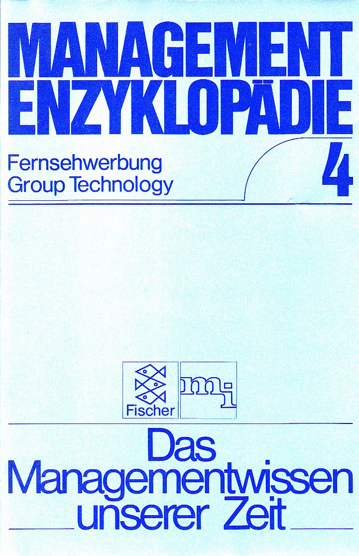Management-Enzyklopädie - Band 4 (Fernsehwerbung, Group Technology) Books