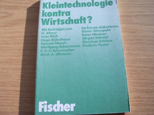 Kleintechnologie kontra Wirtschaft? Books