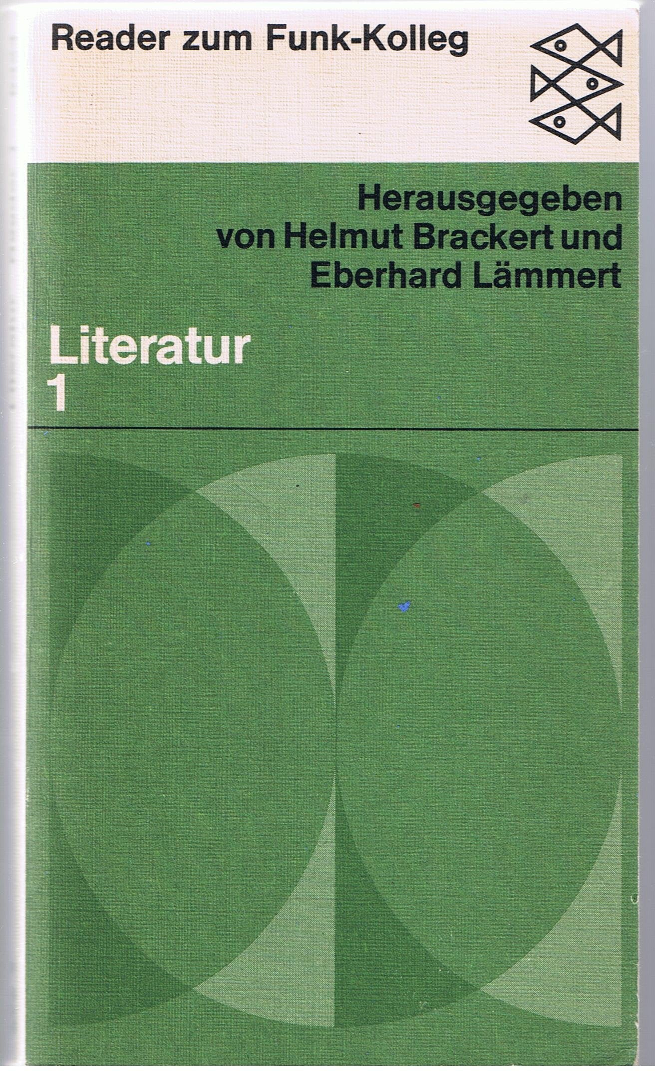 Literatur (Reader zum Funk-Kolleg, Band 1) Books