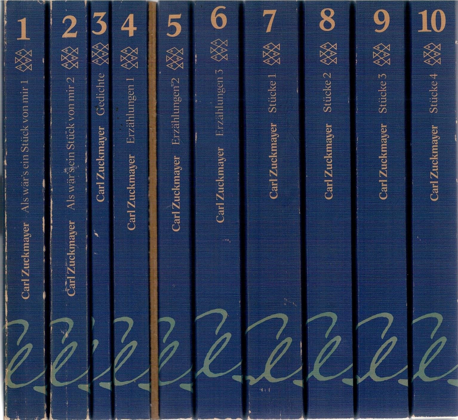 Werkausgabe in zehn Bänden, 1920-1975 (German Edition) Books