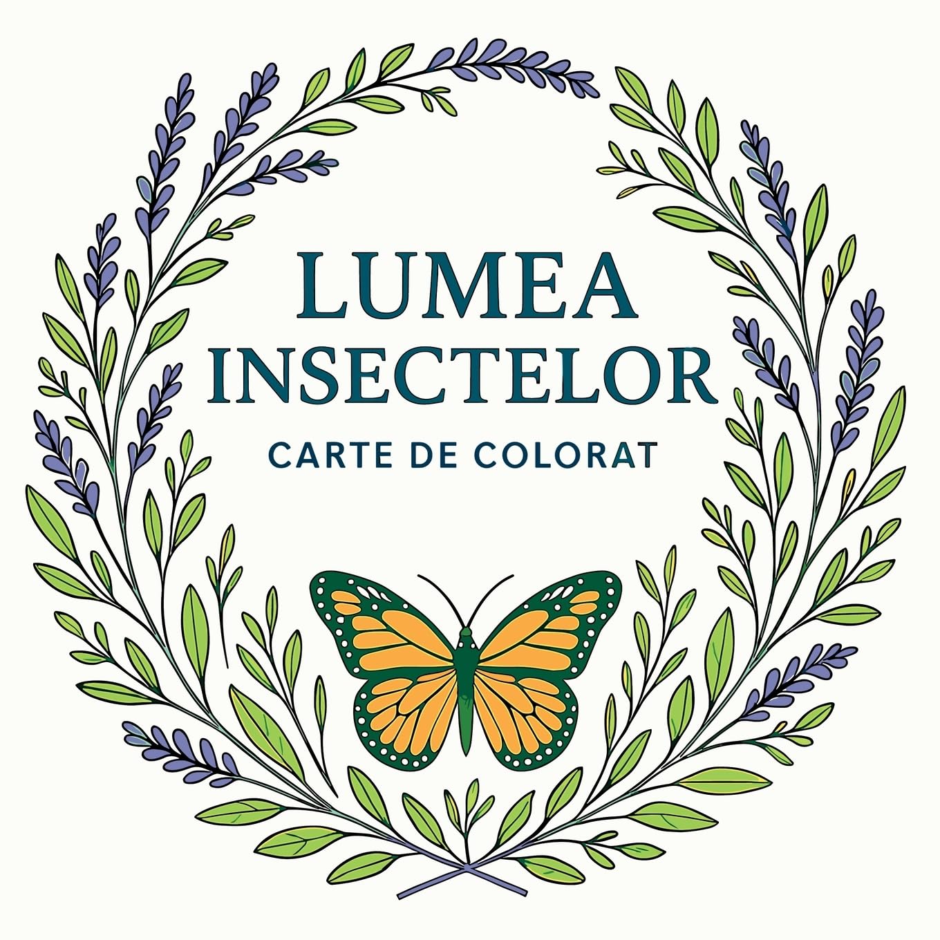Lumea Insectelor - Carte de colorat Leisure, Home & Garden