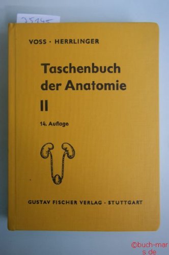 Taschenbuch der Anatomie II Books
