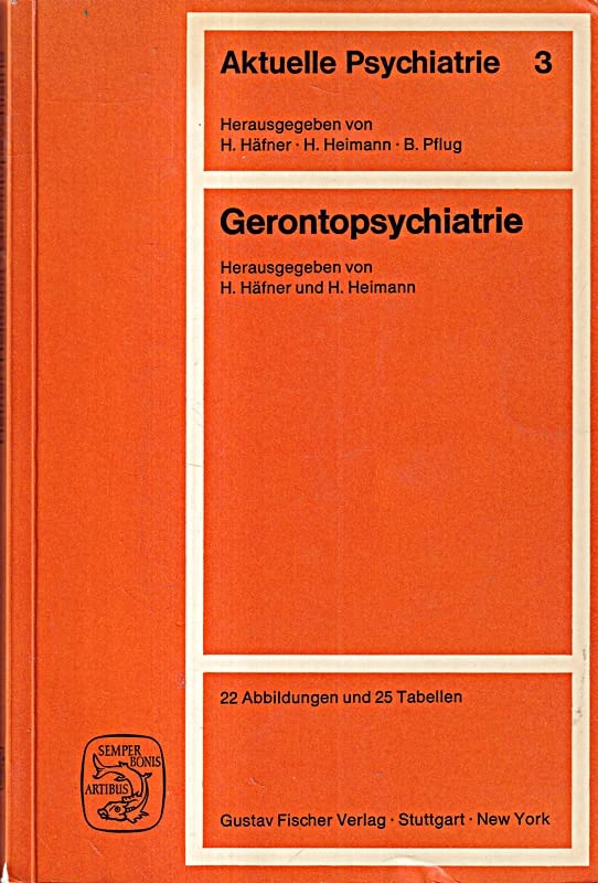 Gerontopsychiatrie Medicine