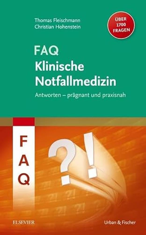 FAQ Klinische Notfallmedizin Medicine Books