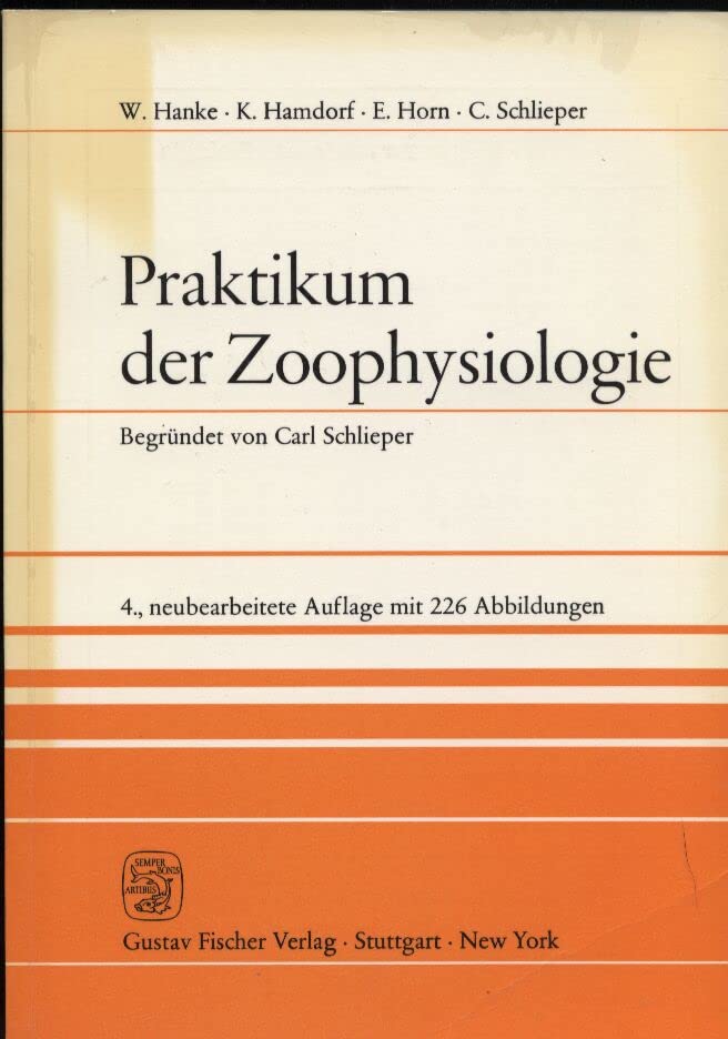 Praktikum der Zoophysiologie Business & Technology