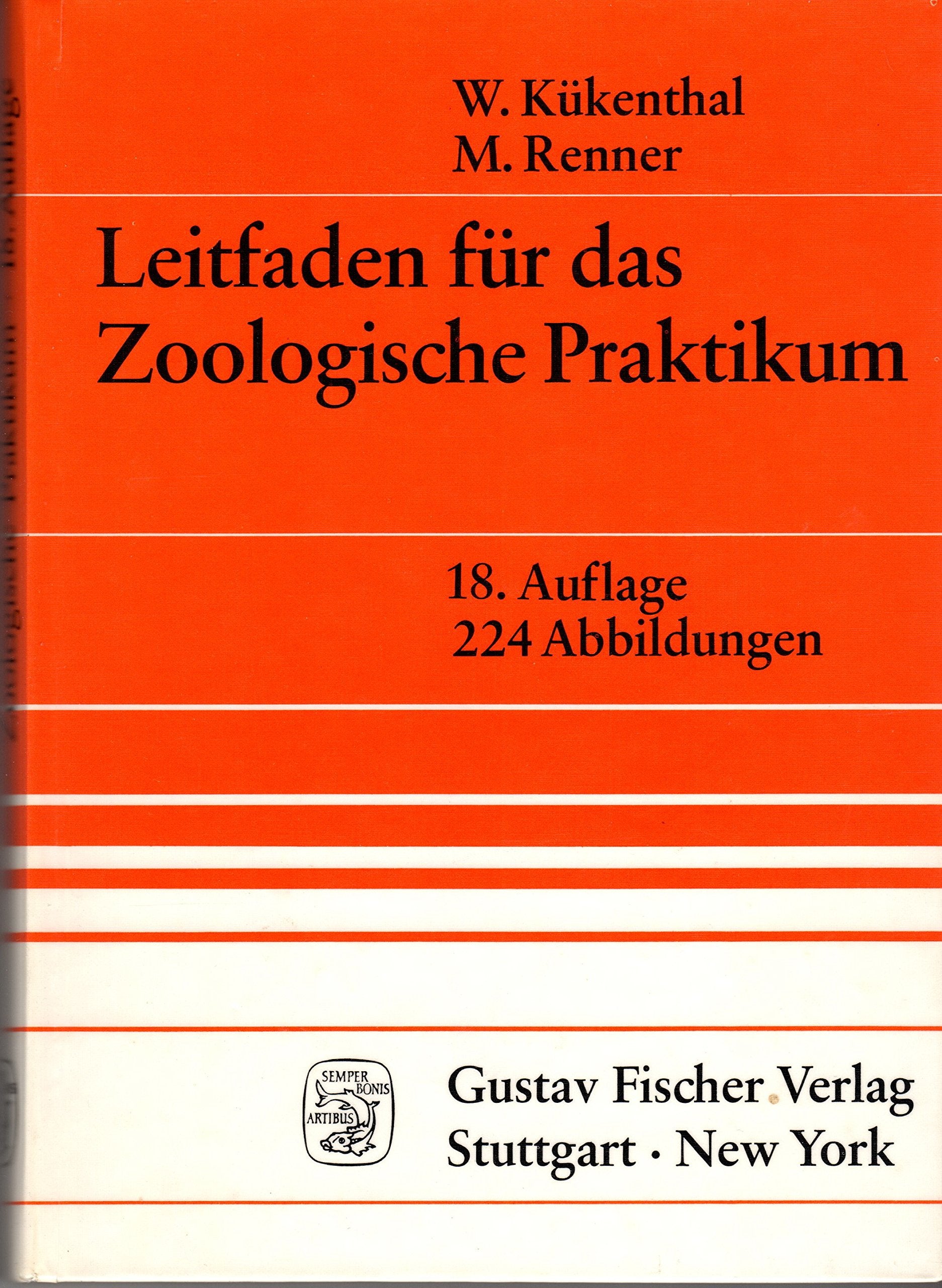 Leitfaden für das Zoologische Praktikum Books
