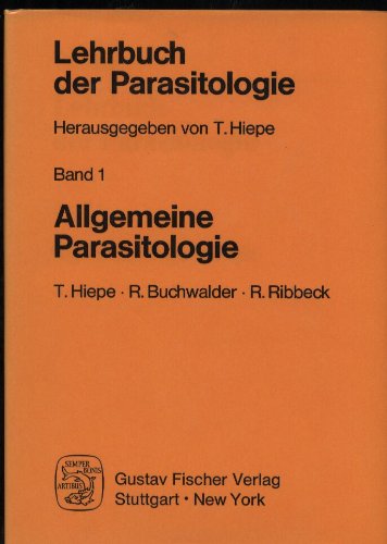 Lehrbuch der Parasitologie Band 1 Allgemeine Parasitologie Books