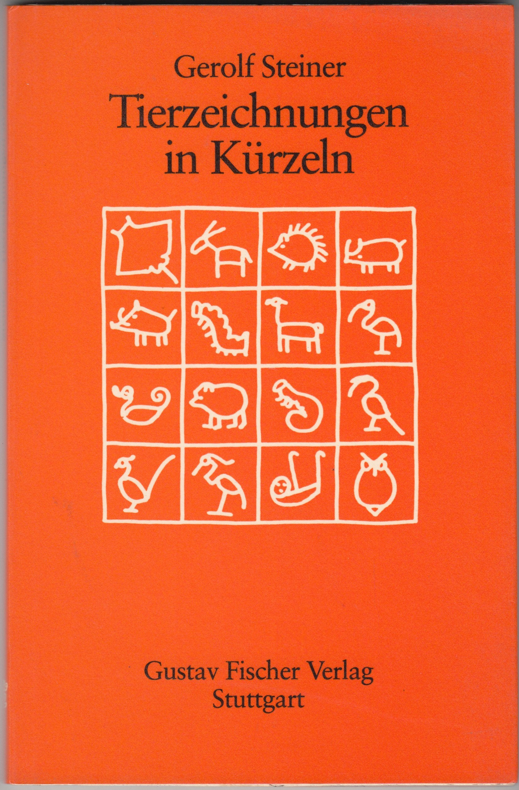 Tierzeichnungen in Kürzeln. Books