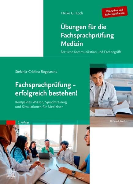 Fachsprachprüfung Lehrbuch und Arbeitsbuch Set Medicine