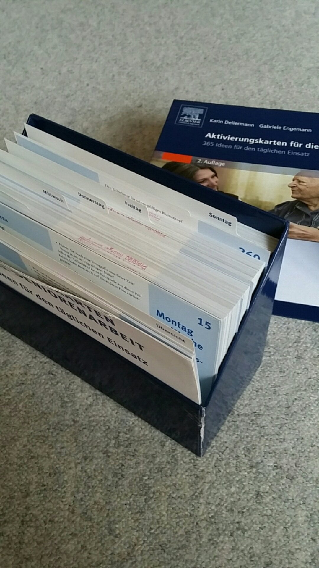Aktivierungskarten für die Seniorenarbeit: 365 Ideen für den täglichen Einsatz Medicine