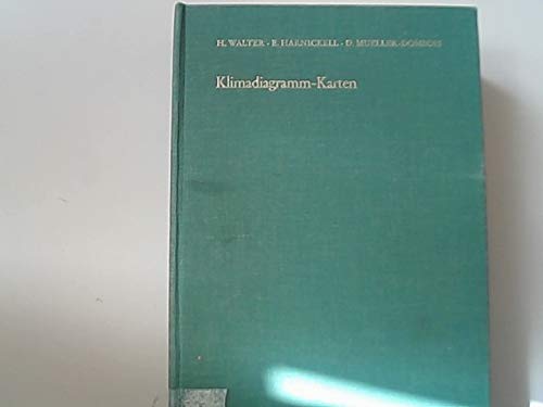 Klimadiagramm-Karten der einzelnen Kontinente und die öklogische Klimagliederung der Erde (nur 5 der 9 Karten) Books